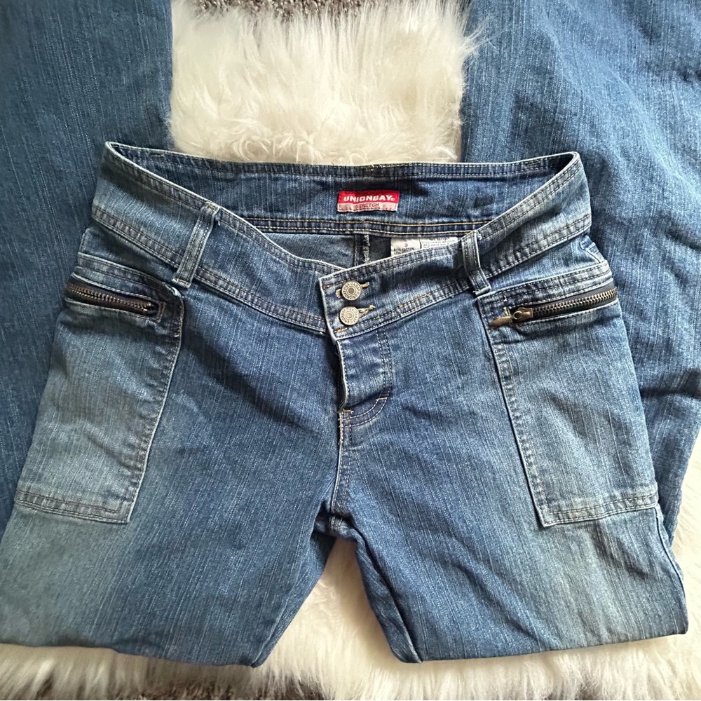 Low Rise Grunge UnionBay Bellbottom Jeans
